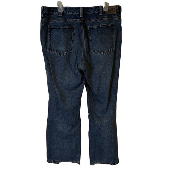 Duluth Trading Co Blue Jeans Ballroom Relaxed 86069 5 pocket Mens 37 x 30 - Picture 9 of 10
